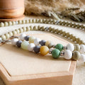 Diffuser Handykette  Amazonit I Lavastein - handmade
