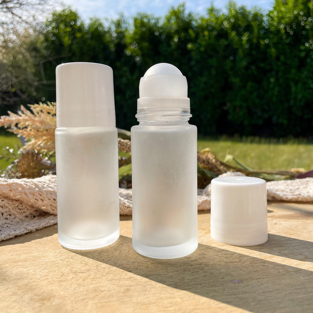 XXL Rollerball-Flasche 50ml I ideal für handmade DEO / STAIN STICK