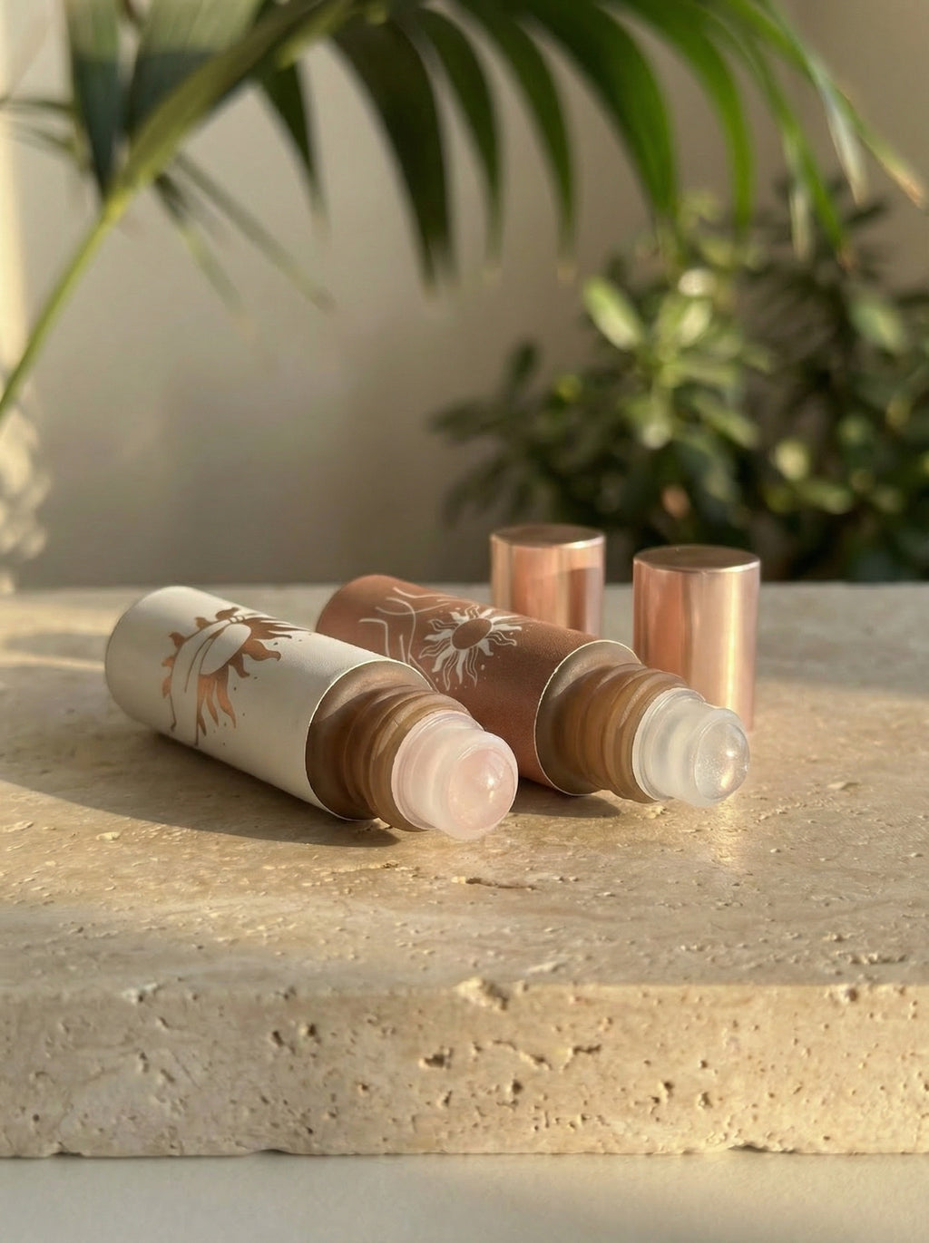 RISING SUN Set – Zwei Rollerbottles 10 ml mit Edelsteinrollerball